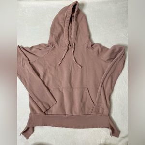 Frank & Eileen The Lab Mauve Hoodie Size Large 100% cotton